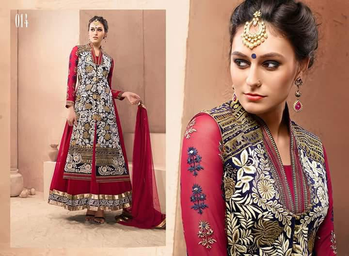 Ashvish Red Georgette Suit Set - SF01